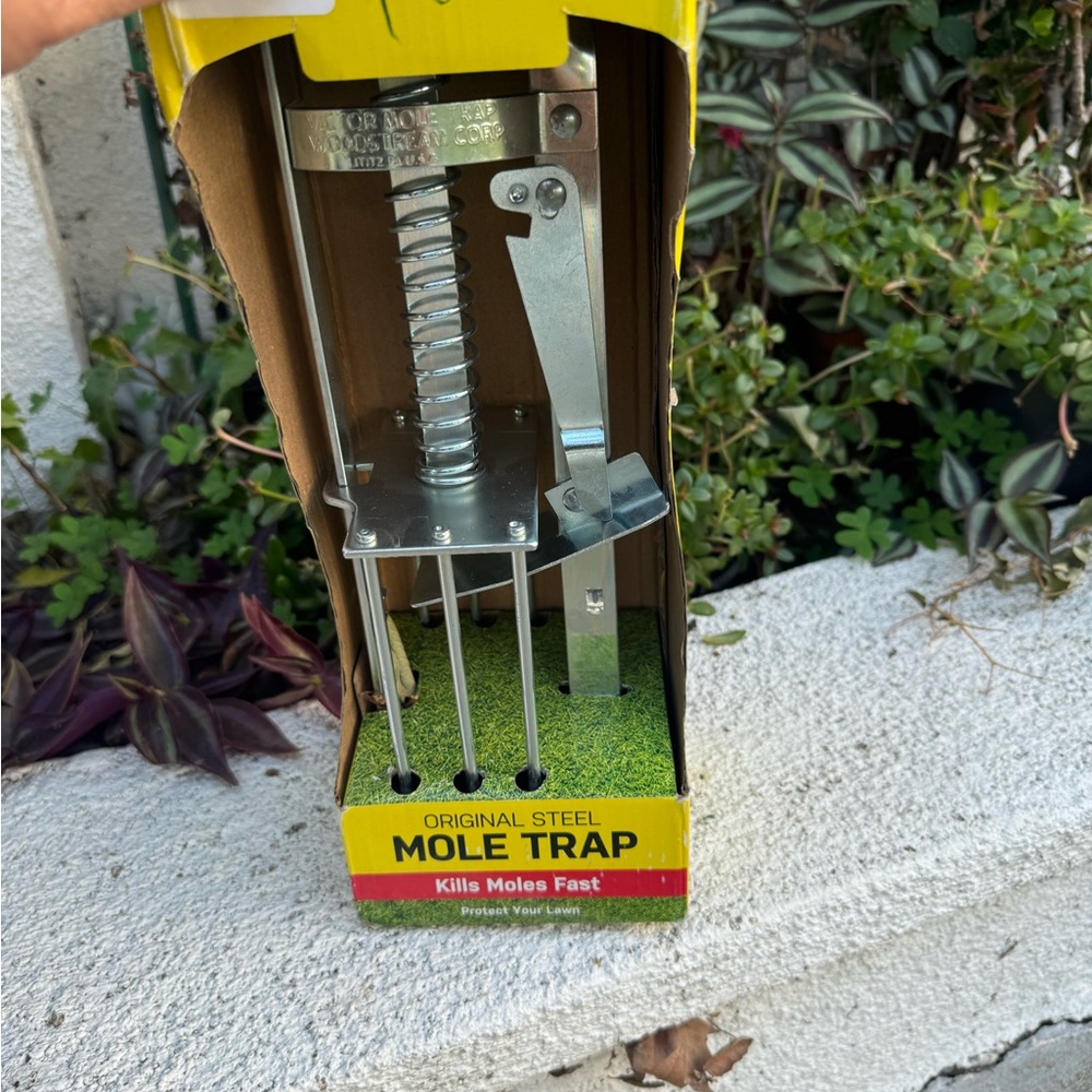 Original Steel Mole Trap